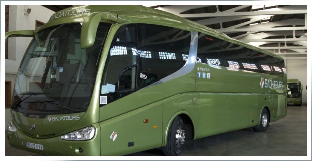 New motorcoach bus